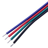 3 4 Core Electrical Lighting Cable Copper Ribbon Wire